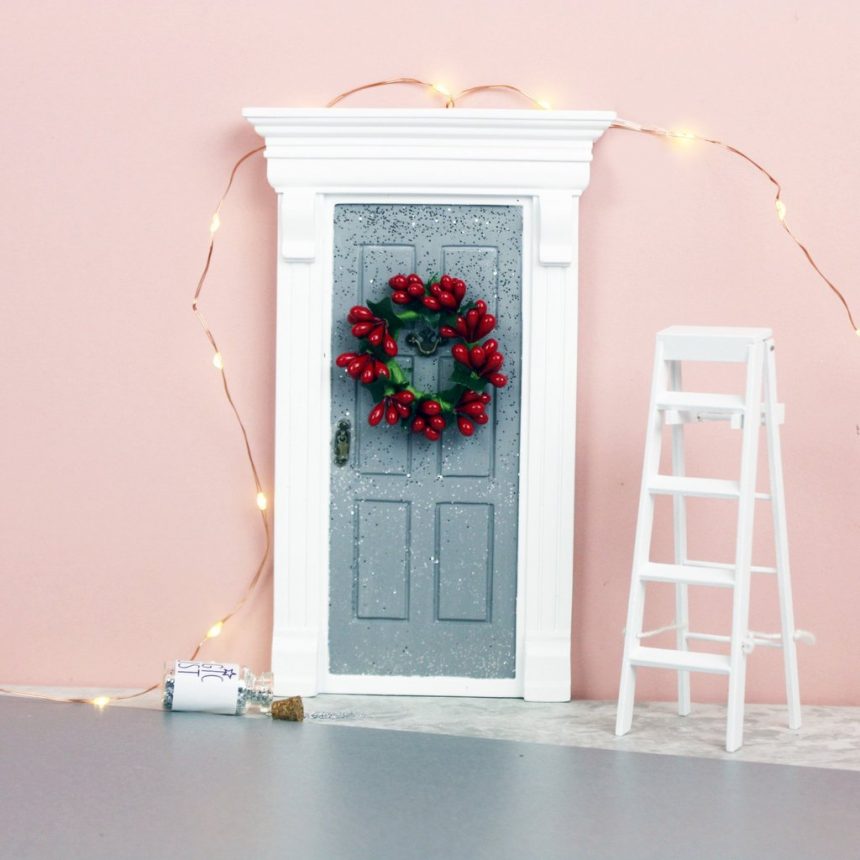 Elf Door for Christmas