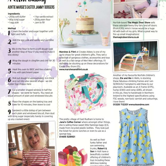 Feature in North Norfolk Living Magazine Spring Edition